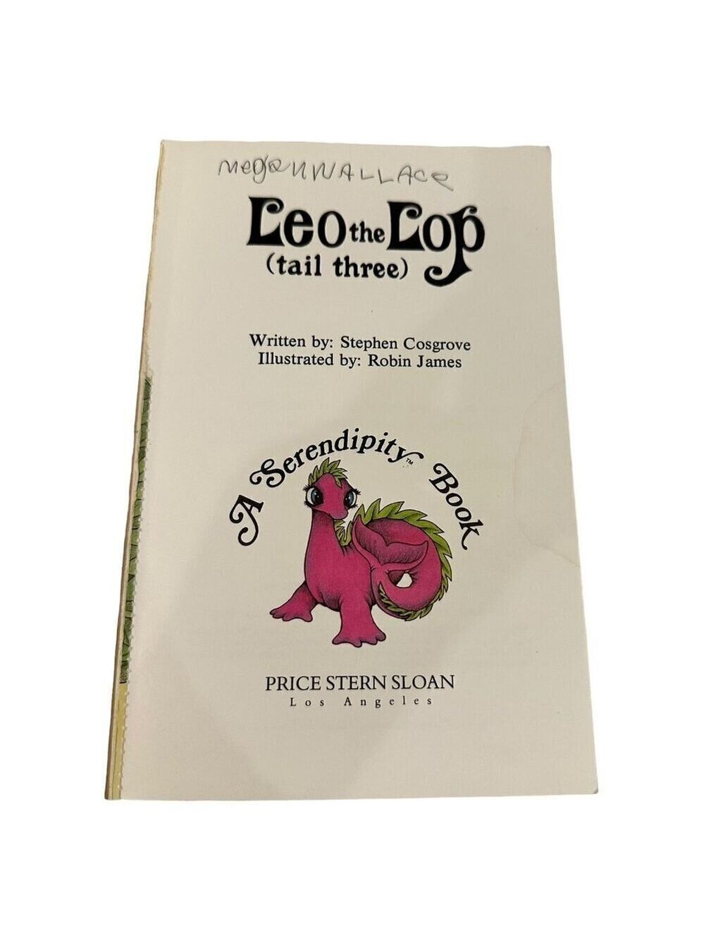 Leo the Lop Tail Three Stephen Cosgrove Serendipity Softcover 1978 Bunny Rabbit - Picture 2 of 9